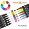 36 Marker Colored Markers for Adult Coloring, Coloring Books for Adults Relaxation, Set Felt Tip Marker with Brush and Fine Tip for Adult Teen Kid Coloring